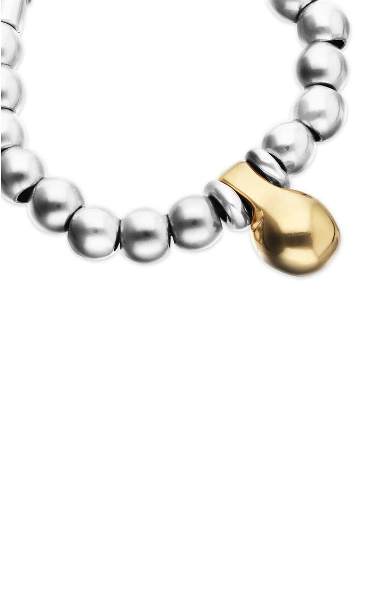 UNODE50 Bracelet with medium dials plated in sterling silver and large dial plated in 18k gold, Alternate, color, Gold