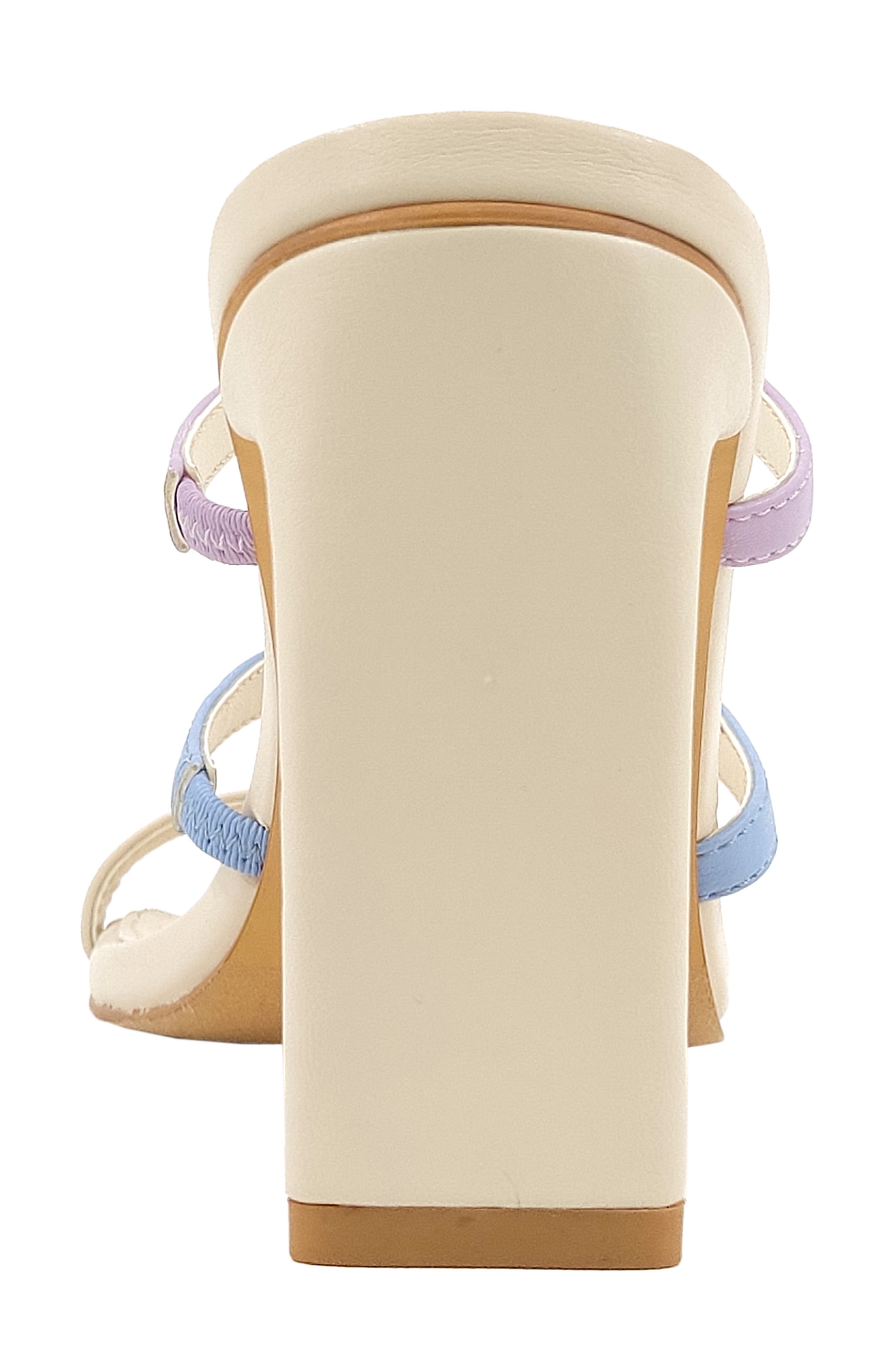 SHUSHOP Fern Slide Sandal, Alternate, color, Bone