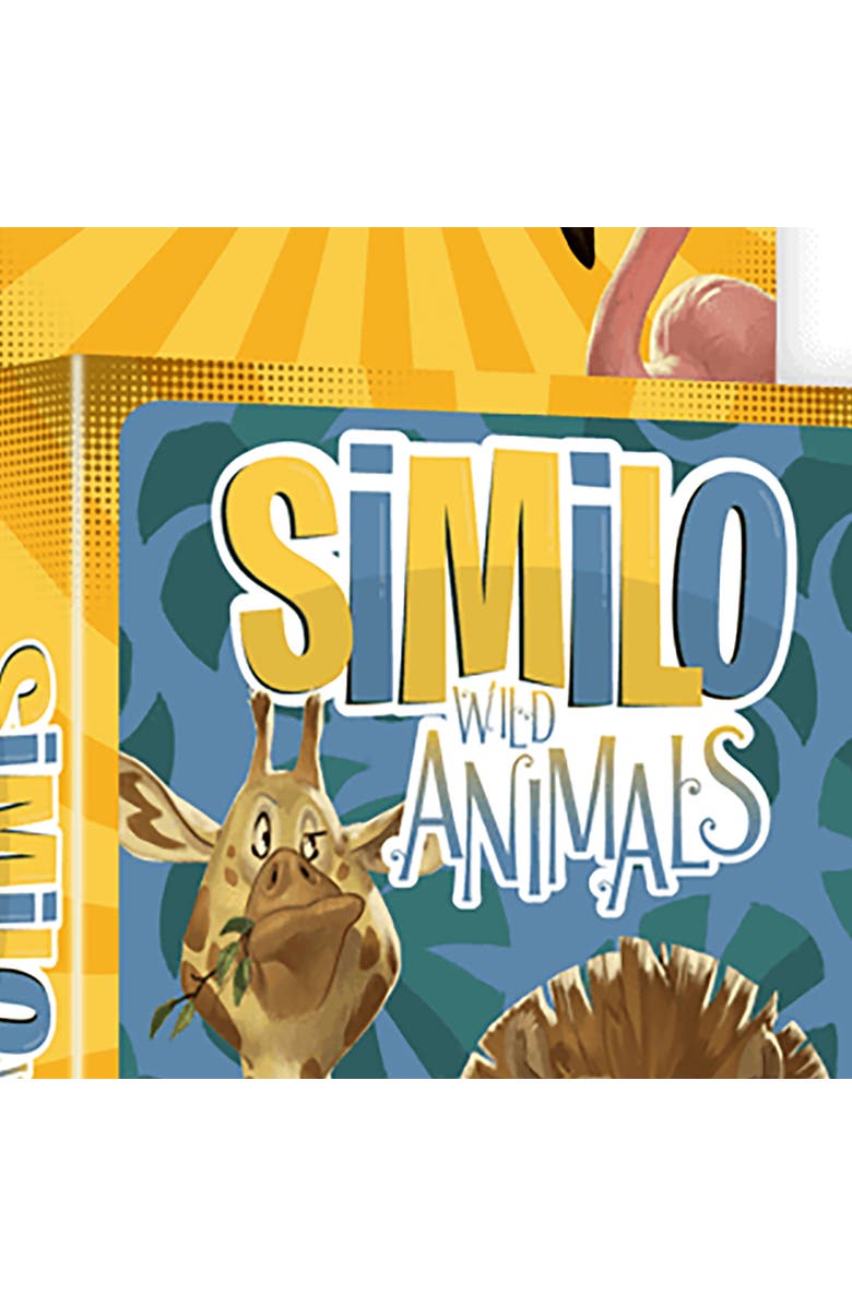 Horrible Guild Similo Wild Animals Cooperative Deduction Card Game 7+, Alternate, color, Multicolored