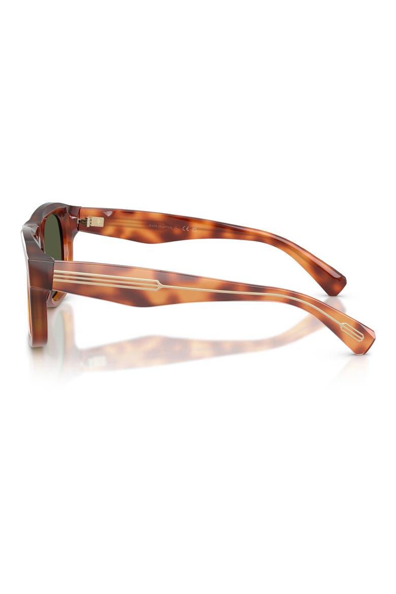 Alke 53mm Rectangular Pillow Sunglasses, Alternate, color, HAVANA / FOREST