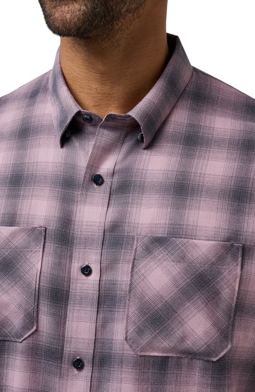 Travismathew Cloud Plaid Flannel Button-up Shirt