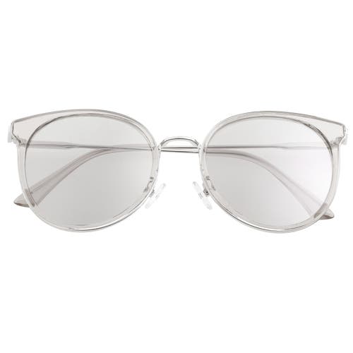 Bertha Women's Brielle 55mm Polarized Sunglasses In Clear/clear