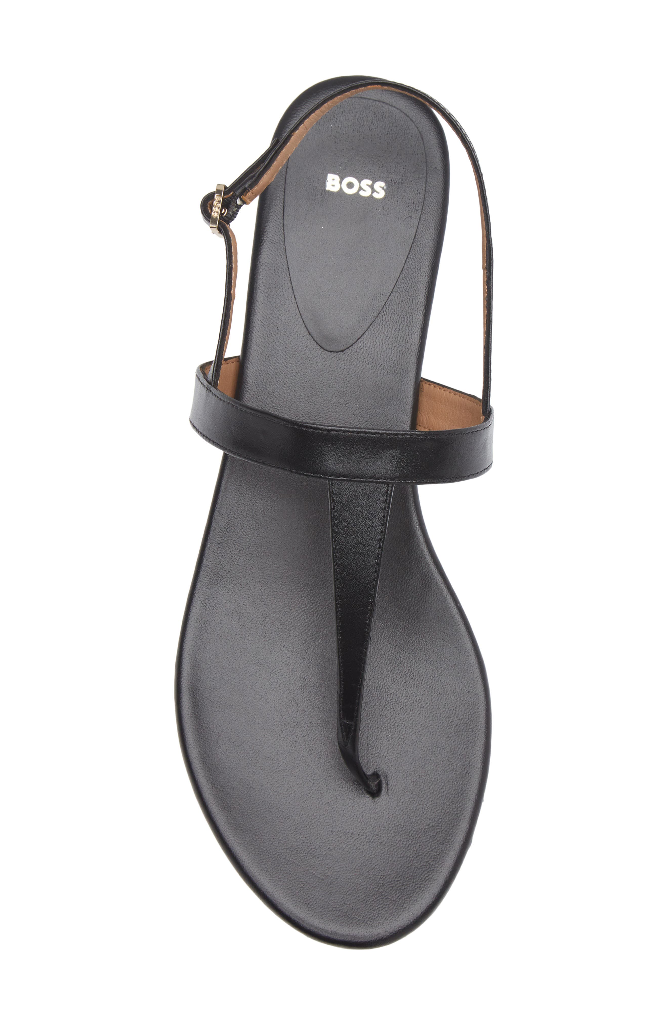 BOSS Cristas Slingback Sandal, Alternate, color, Black