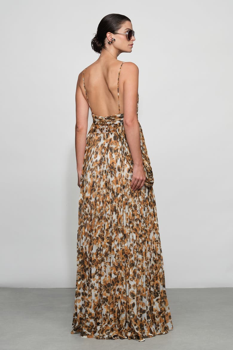 Micah Gown, Alternate, color, Golden Multi