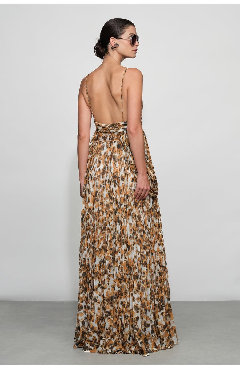Et Ochs Micah Gown, Alternate, color, Golden Multi