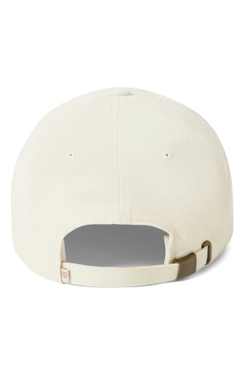 Brixton Leisure Activity Cotton Baseball Cap In Neutral