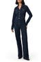 Sasha Long Sleeve Bootcut Denim Jumpsuit