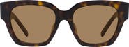 Givenchy 4G 53mm Square Sunglasses