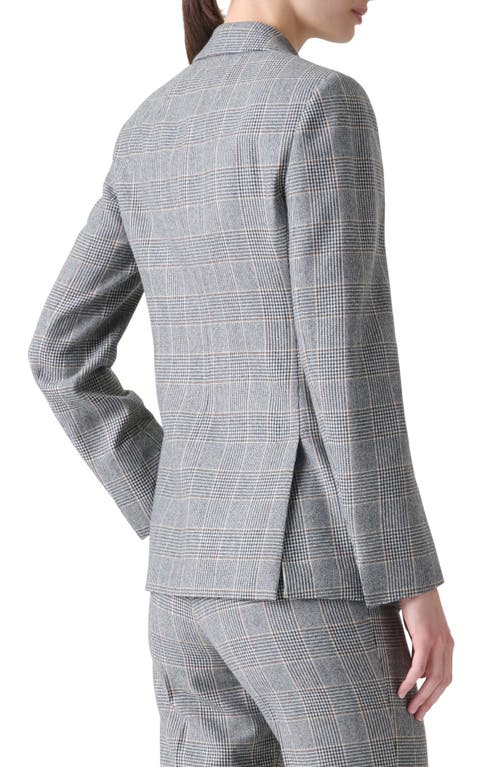 Akris Arie Check Cashmere Jacket