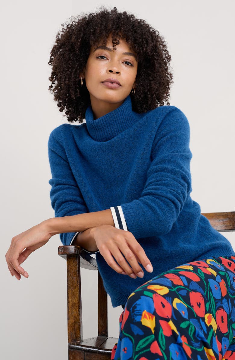 Seasalt Cornwall Cloud Chasing Turtleneck Wool Blend Sweater, Alternate, color, 