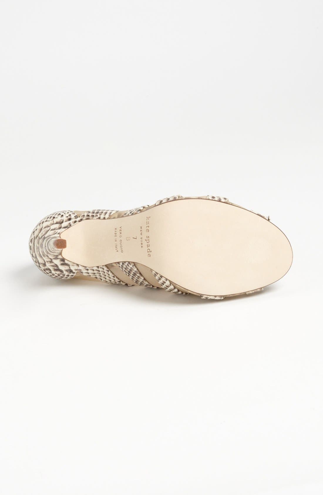 'iver' sandal, Alternate, color, NATURAL BOA PRINT