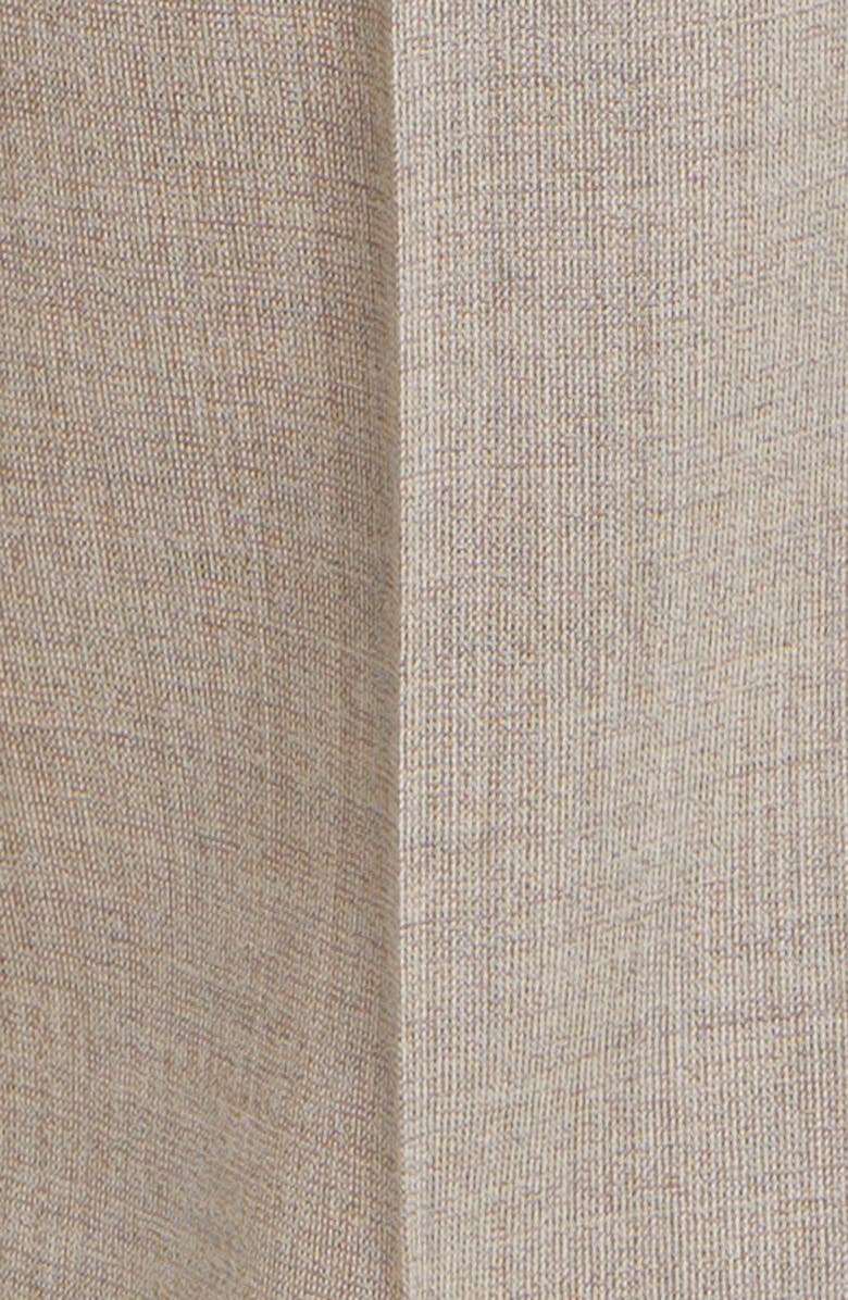 Ted Baker London Men's Jerome Soft Constructed Trim Fit Flat Stretch Wool Pants, Alternate, color, Tan