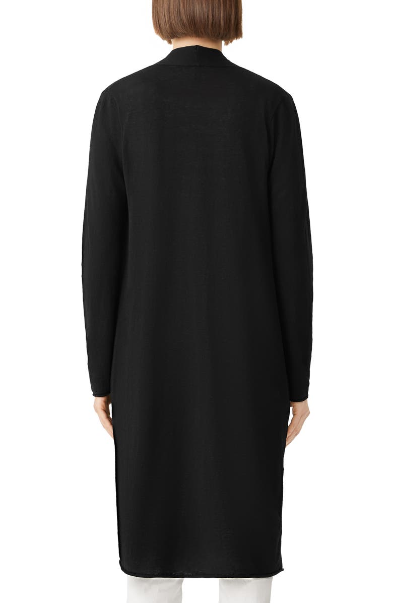 Cardigan Long Femme Eileen Fisher En Laine - Taille XL, Couleur Grise, Occasion Très Bon état