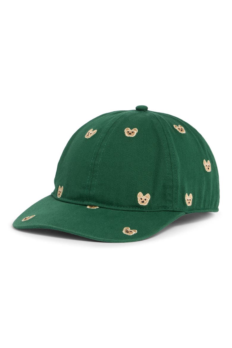 Embroidered Twill Baseball Cap, Main, color, YORKIE