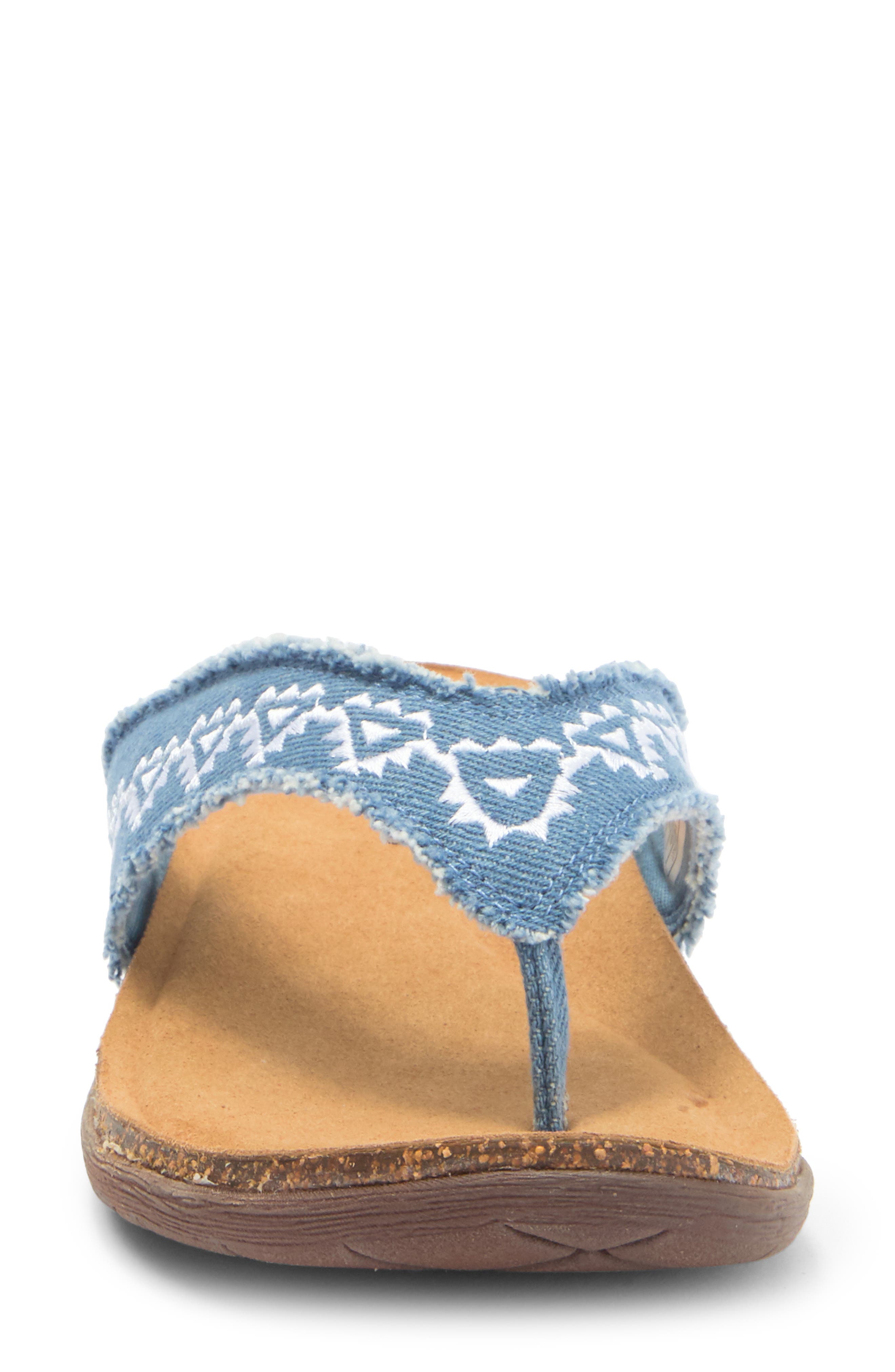 Jovie Flip Flop, Alternate, color, DENIM BLUE