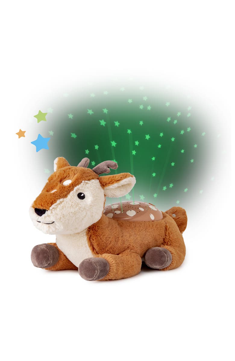 Cloud B Twilight Buddies - Calming Plush Toy & Nightlight Star Projector, Main, color, Fawn