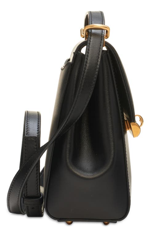 Dolce & Gabbana Leather Shoulder Bag In 80999 Nero