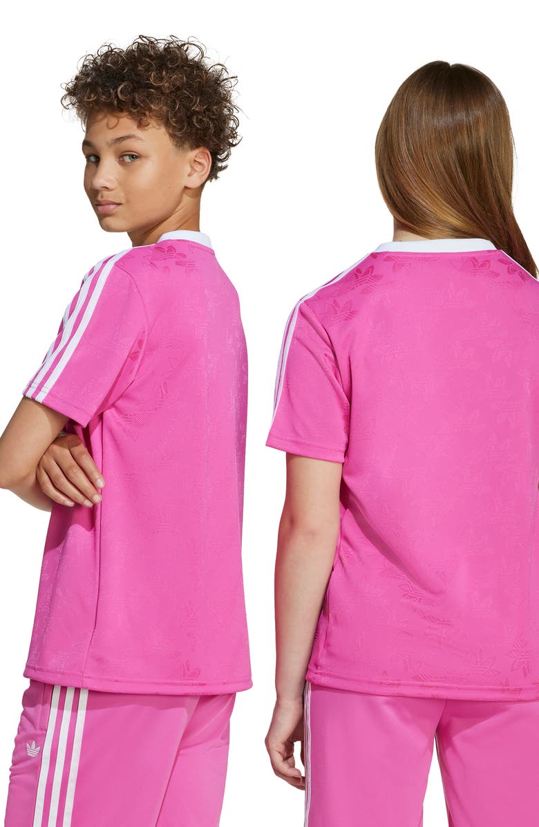 adidas Kids' Soccer Tee, Alternate, color, Semi Lucid Fuchsia