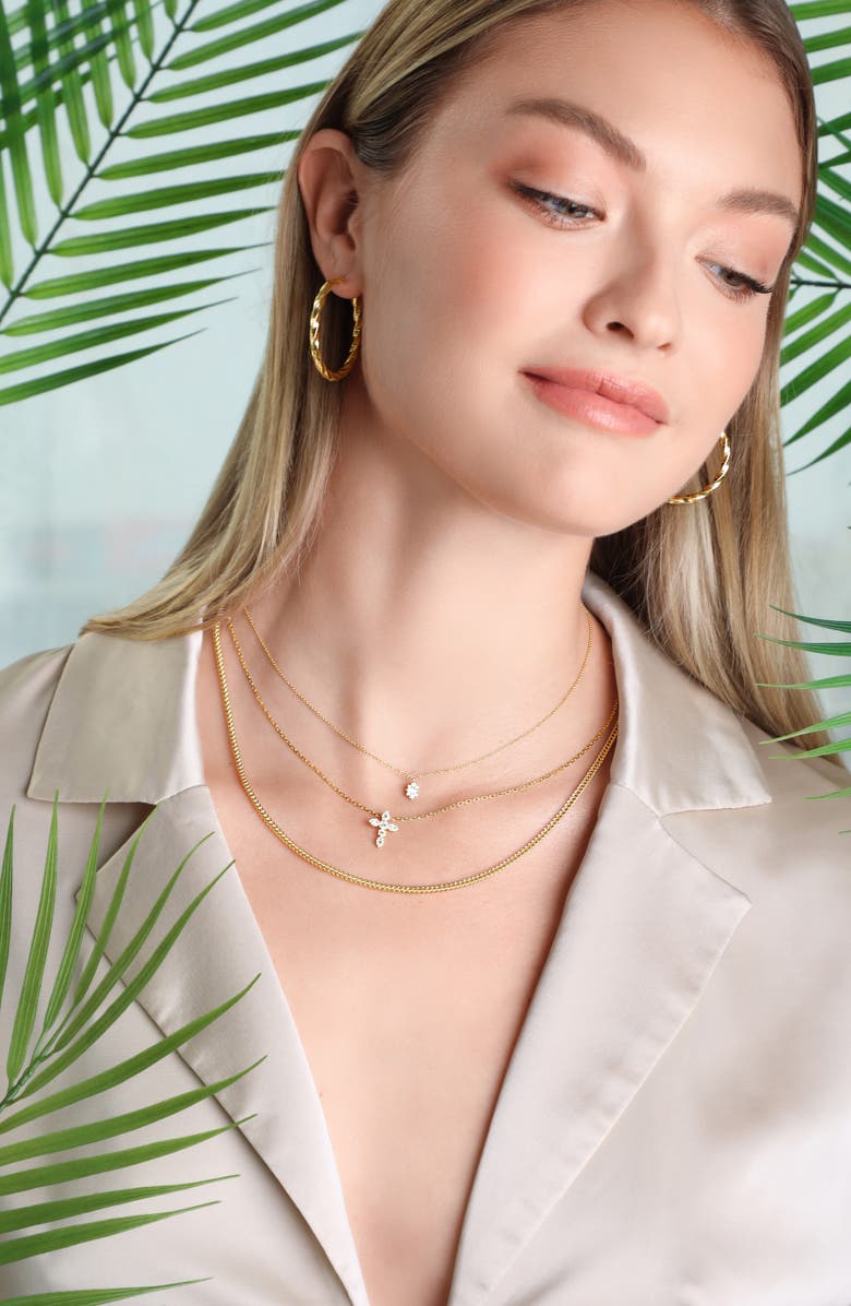 Bony Levy Getty Diamond Crown Cluster Pendant Necklace, Alternate, color, 