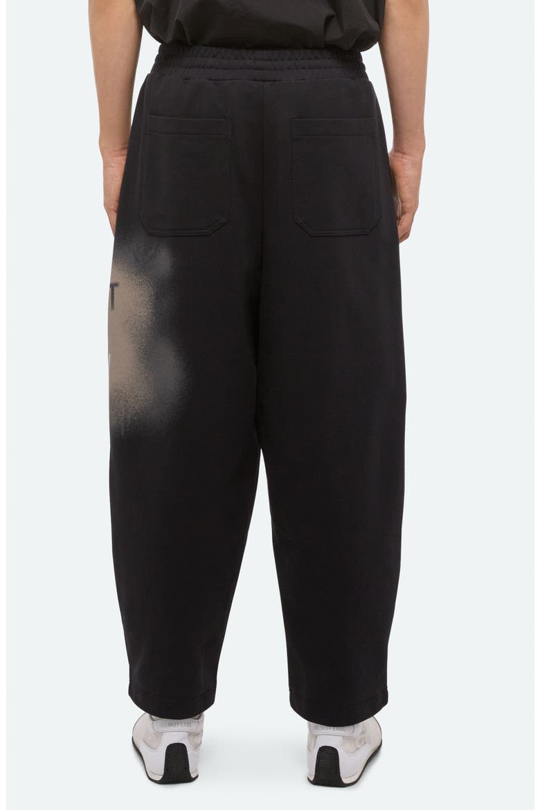 Spray Paint Logo Sweatpants, Alternate, color, BLACK - 001