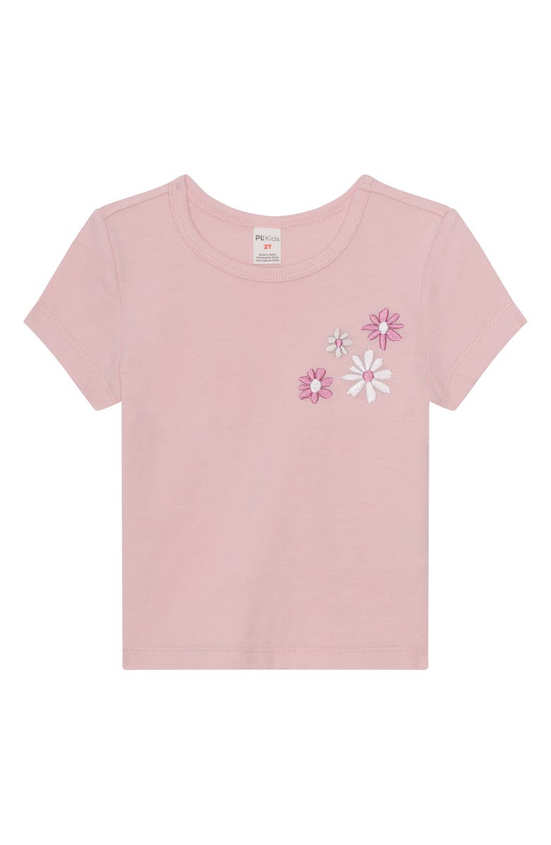 Petit Lem Kids' Assorted Pack of 4 T-Shirts, Alternate, color, Flowers