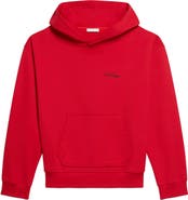 Helmut Lang Sketch Compact Cotton Graphic Hoodie