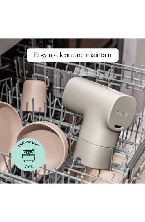 Canopy Baby Bath Tub Filter In White