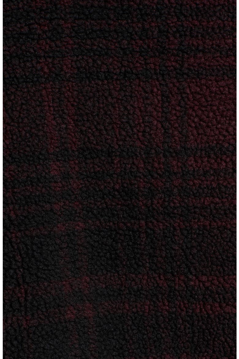 Levi's® x Justin Timberlake Faux Shearling Hooded Sweatshirt, Alternate, color, SERVAL MULLED WINE