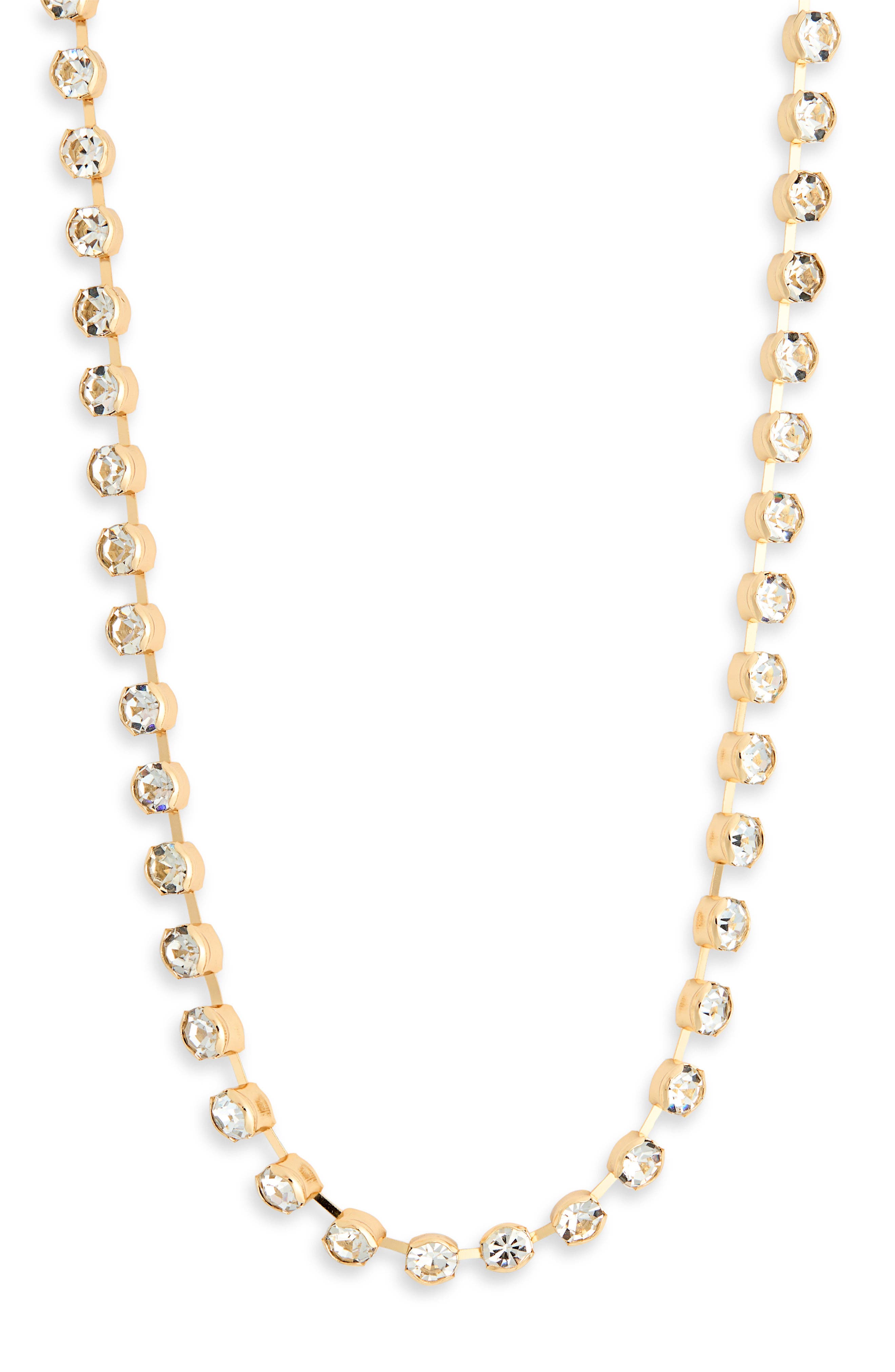 BaubleBar Crystal Collar Necklace