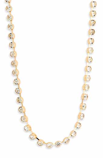 BaubleBar Crystal Collar Necklace