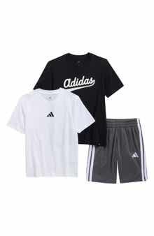adidas Kids' Graphic T-Shirt & Shorts Set