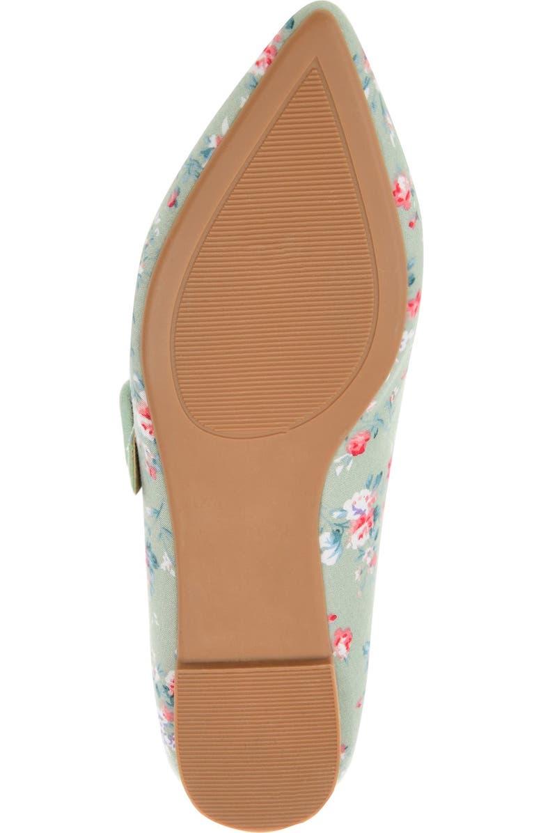 Journee Collection JOURNEE Karissa Flat, Alternate, color, Green