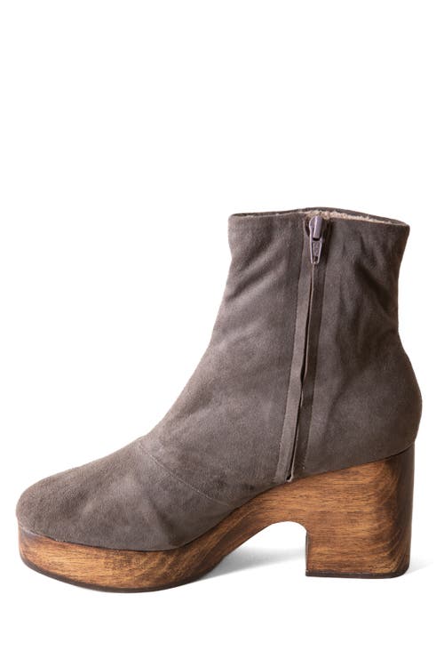 Huma Blanco Elianna Platform Clog Boot In Gray