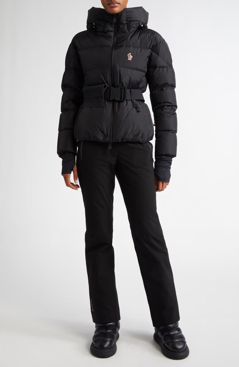 Moncler Grenoble Bouquetin Hooded Down Puffer Jacket, Alternate, color, 