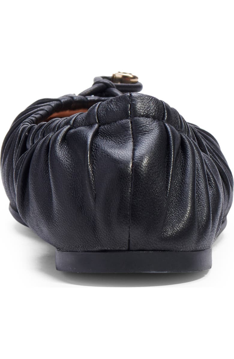 COACH Eleanor Leather Flat, Alternate, color,