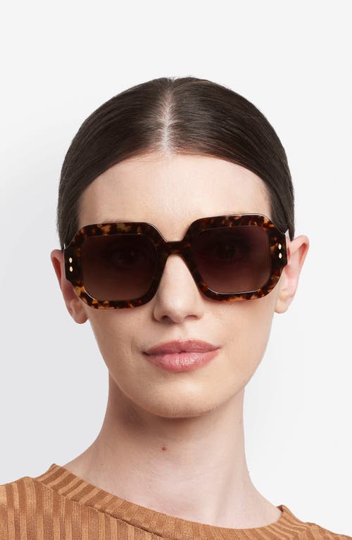 Isabel Marant 51mm Square Sunglasses In Brown