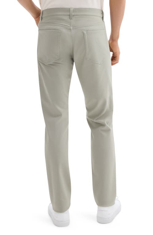 Shop Theory Raffi Twill Pants In Greenstone
