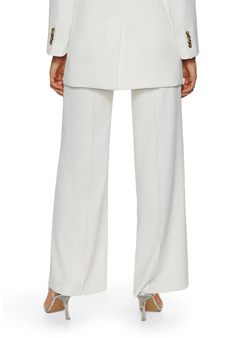 Wide Leg Suit Pants, Alternate, color, ECRU