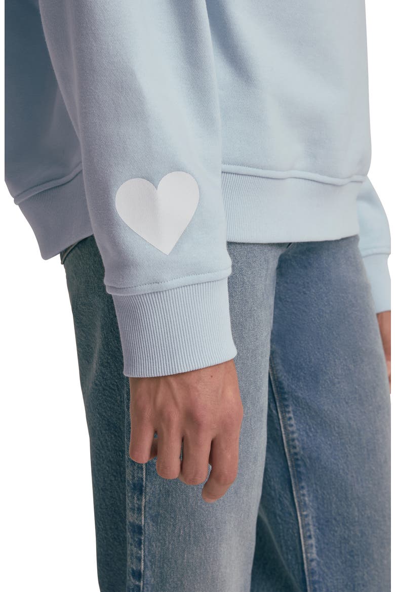Favorite Bridesmaid Cotton Blend Sweatshirt, Alternate, color, SKY BLUE