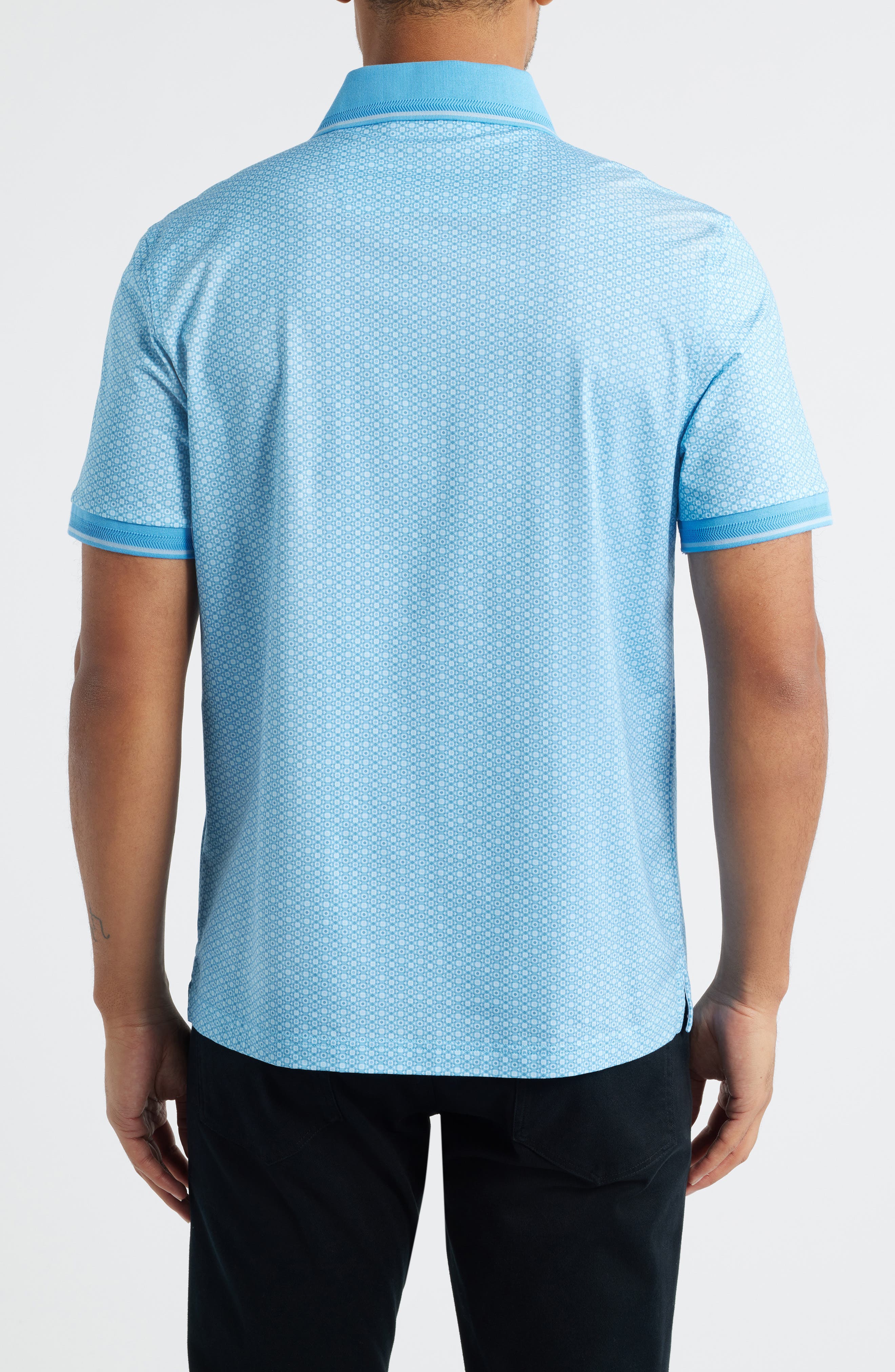Vance OoohCotton Geo Print Polo - image 2
