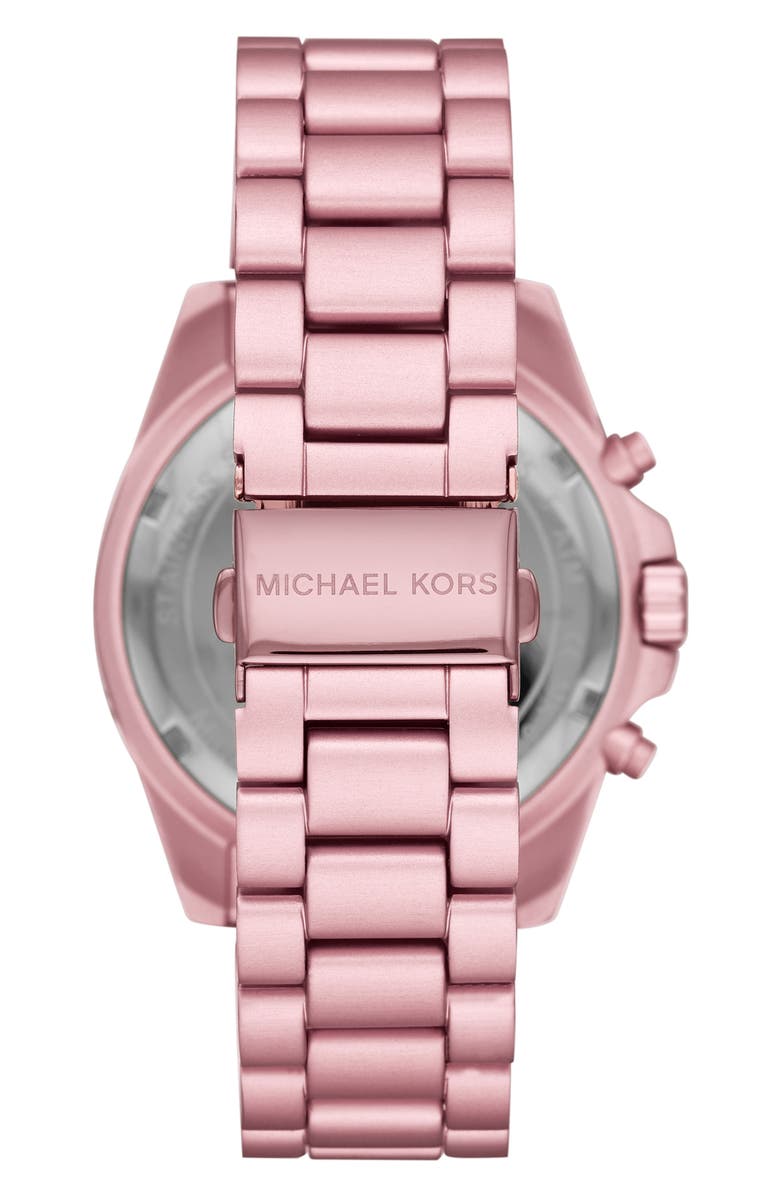 Michael Kors Bradshaw Crystal Pavé Chronograph Bracelet Watch, 43mm, Alternate, color,