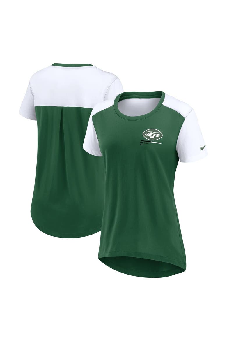 Women's Nike  Green New York Jets Performance Fashion T-Shirt, Alternate, color, Green