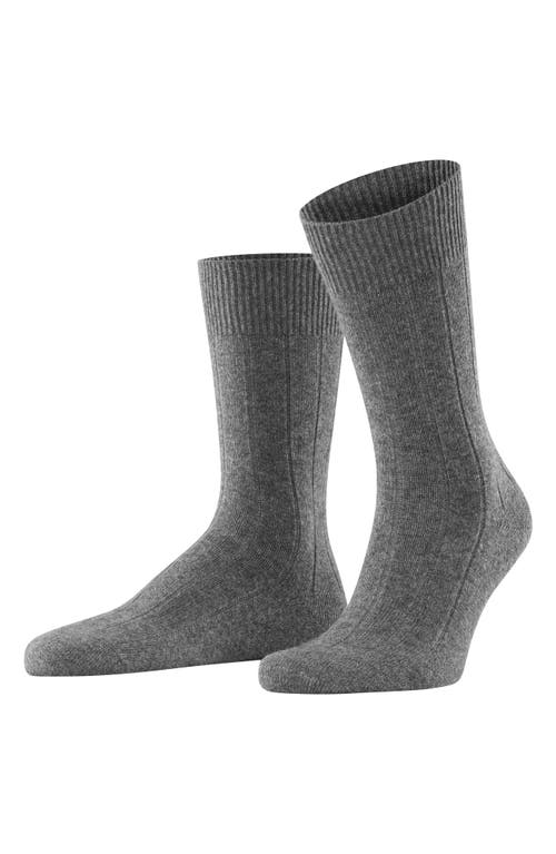 Falke Lhasa Wool Blend Socks In Gray