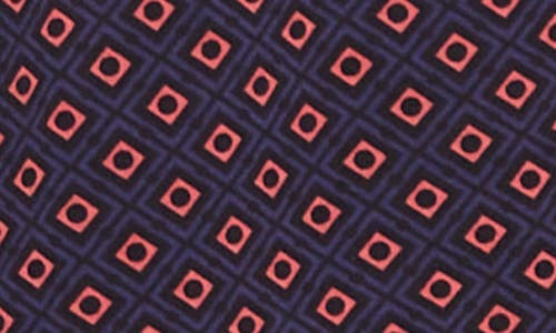 Halogen ® Print Button-up Shirt In Purple