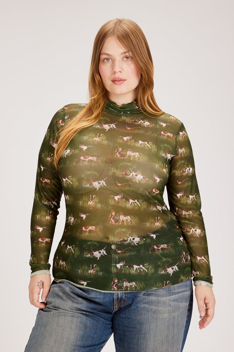 Lillian Turtleneck, Alternate, color, Hounds