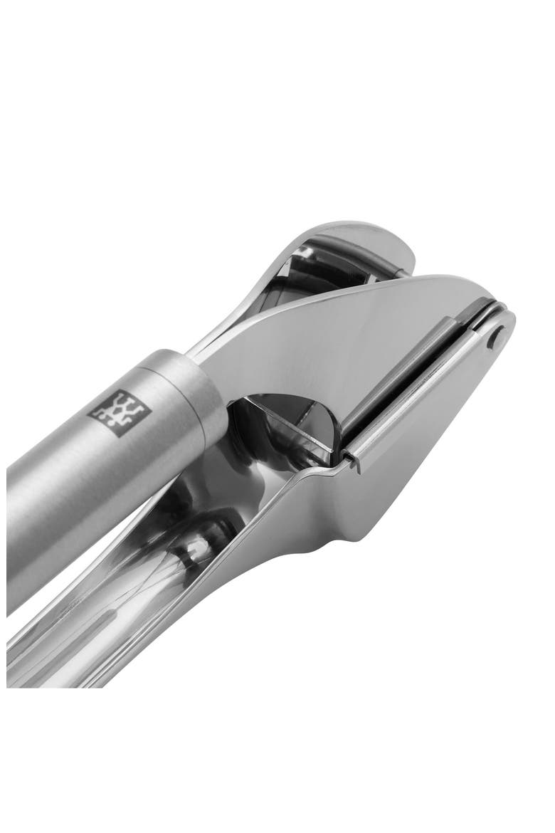 Pro Garlic Press, Alternate, color, STAINLESS STEEL