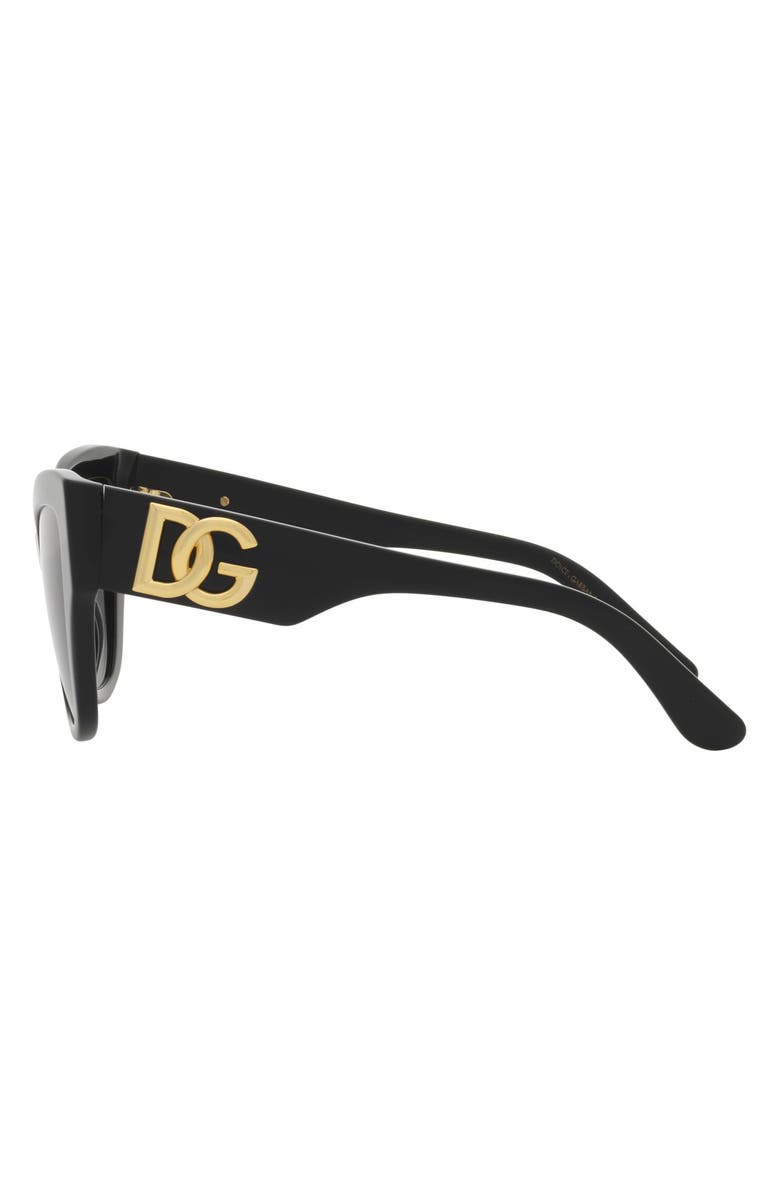 Dolce&Gabbana 54mm Gradient Cat Eye Sunglasses, Alternate, color,