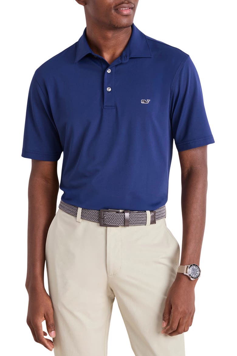 Sankaty Performance Polo, Main, color, BLUE DEPTH