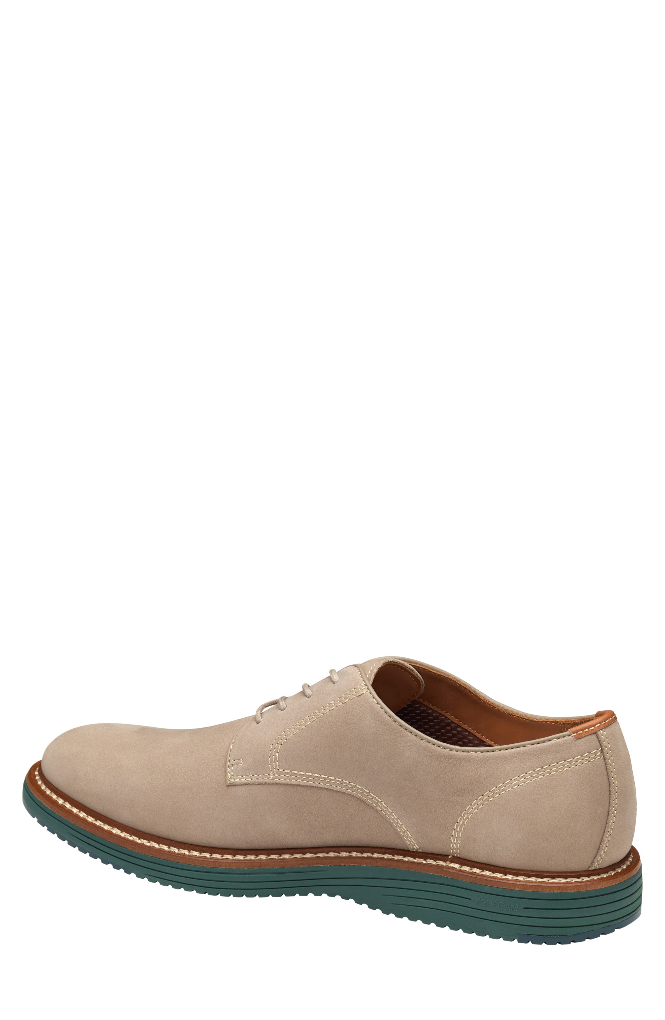 Johnston 
Murphy Upton Plain Toe Derby, Alternate, color, Taupe Nubuck