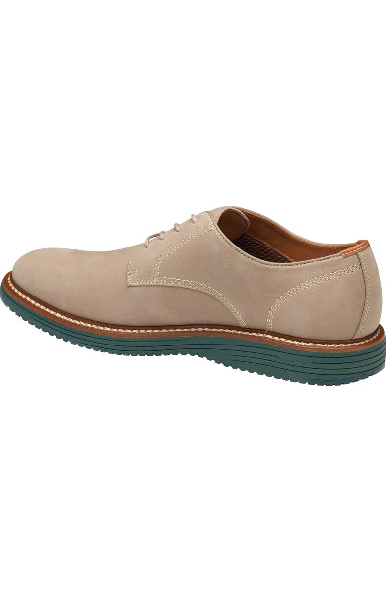 Johnston & Murphy Upton Plain Toe Derby, Alternate, color, Taupe Nubuck